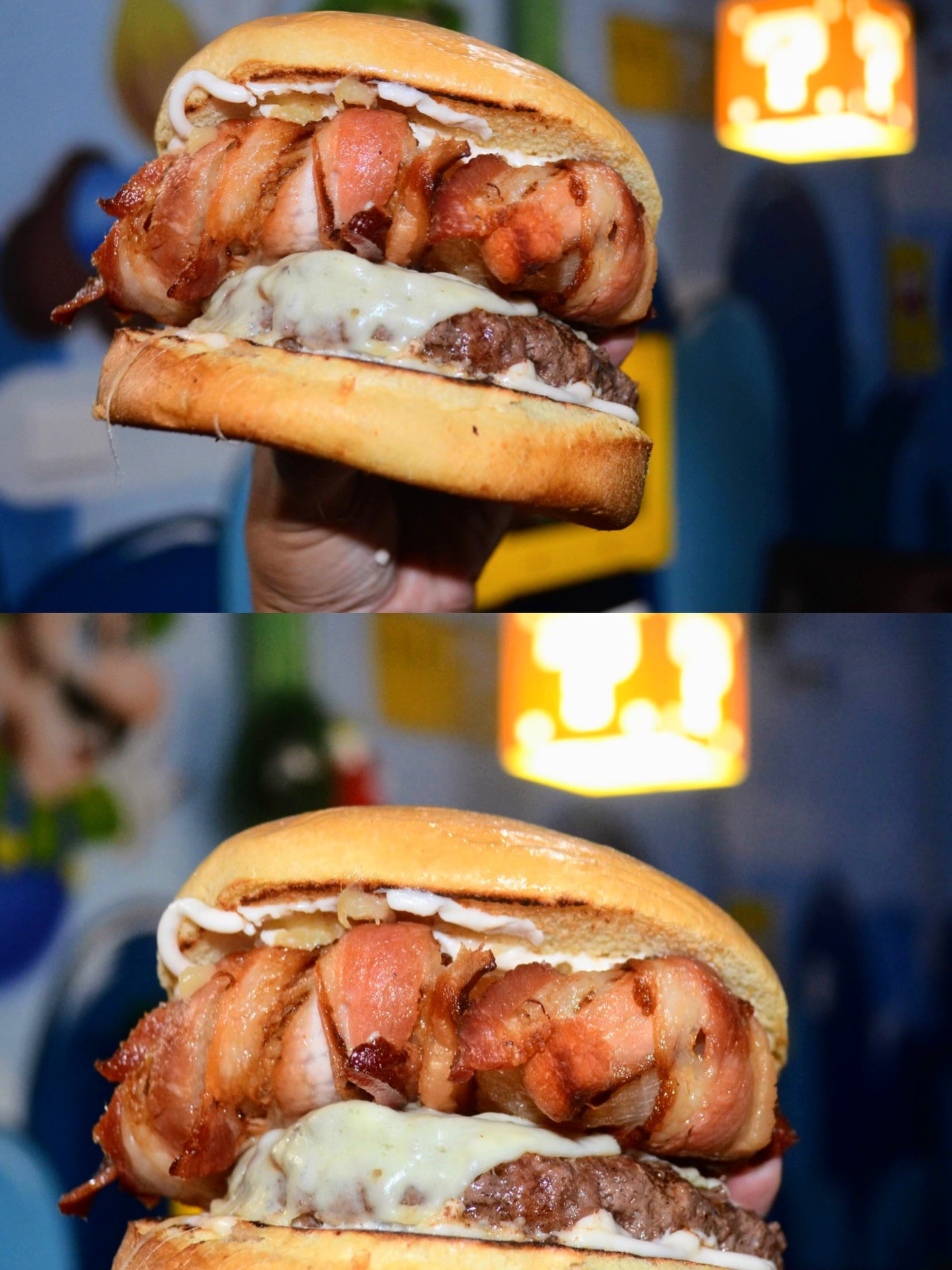 Hambúrguer especial Play Burger